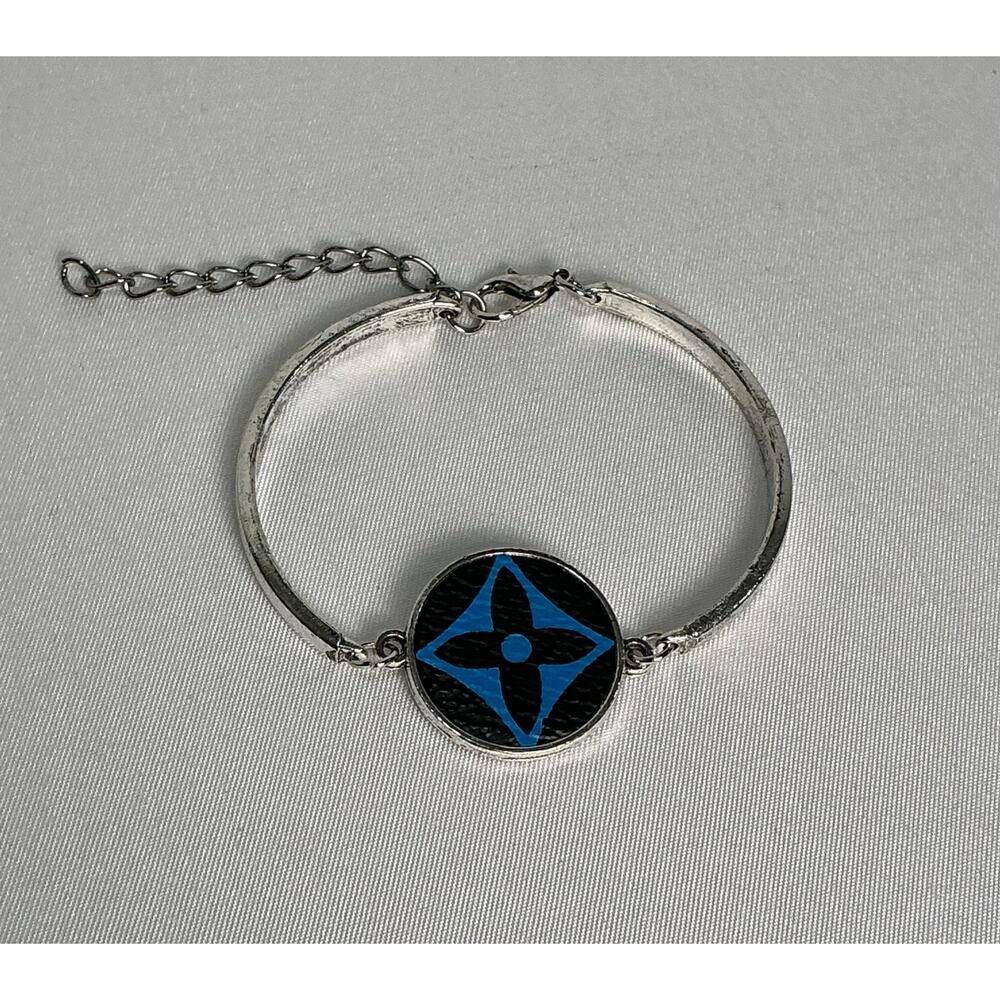 Louis Vuitton Blue Multicolor Murakami Canvas Bracelet